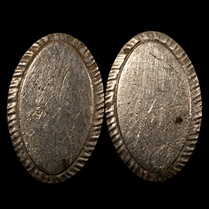 Georgian Silver Cufflink