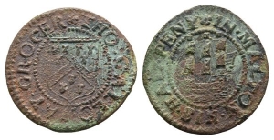 England. North Yorkshire, Malton, Tho Galloway AE Half Penny Token.
