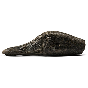 Greek Bronze Ducks Head