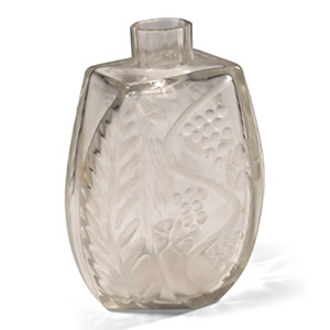 Vase with Grape Vines and Fern Leaves