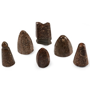 Western Asiatic Style Stone Gaming Piece Group