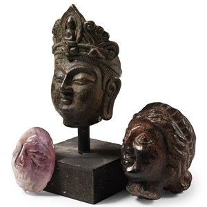Bronze and Stone Head Group