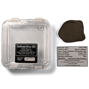 Rumuruti Chondrite R4 Meteorite Polished Slice