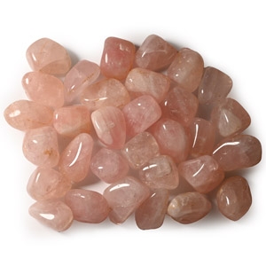 Polished Rose Quartz Crystal Group