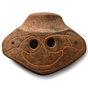 South East Asian Terracotta Mask