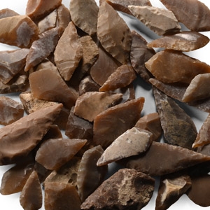 Stone Age Lozenge-Shaped Arrowhead Collection