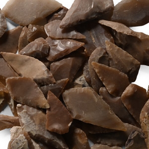 Stone Age Lozenge-Shaped Arrowhead Collection