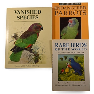 Books on Endangered Parrots - 3 Titles