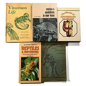 Books on Reptiles and Amphibians - 5 Titles