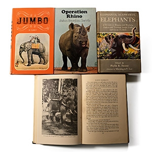 Books on Elephants and Rhinoceros - 4 Titles