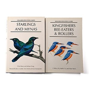 Helm Identification Guides:  Starlings and Mynas - Kingfishers, Bee-eaters & Rollers - 2 Titles