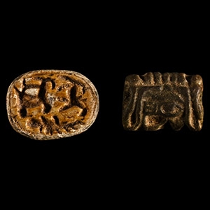 Egyptian Scarab and Amulet Group