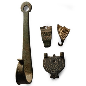 Saxon Bronze Artefact Group