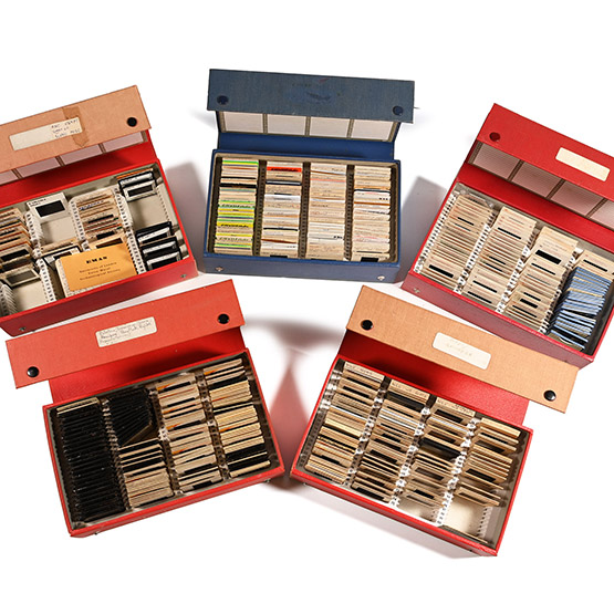 Historic Collection of 591 Slides of Egyptian Archaeological and Other Subjects