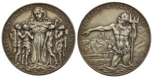 Germany. Palatinate and Rhineland Evacuation AR Medal.