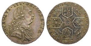 Great Britain. Hanover, George III AR Sixpence.