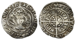 England. Tudor, Henry VII AR Halfgroat.