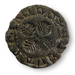 Medieval Bronze You Have a Loyal/Faithful Love Seal Matrix Head