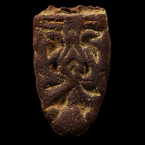 Anglo-Scandinavian Viking Bronze Borre Style Strap End