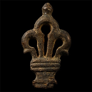 Roman Bronze Openwork Key Handle