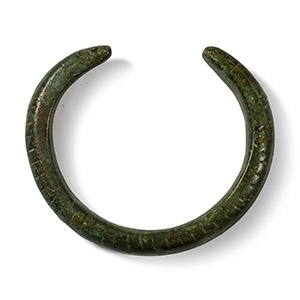 Bronze Age Snake-Headed Bracelet