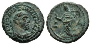 Maximian BI Tetradrachm of Alexandria, Egypt.