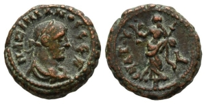 Maximian BI Tetradrachm of Alexandria, Egypt.