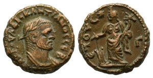Diocletian BI Tetradrachm of Alexandria, Egypt.