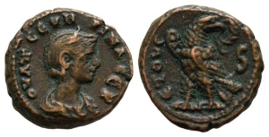 Severina, Augusta BI Tetradrachm of Alexandria, Egypt.
