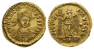 Unattributed Germanic Tribes AV Solidus.