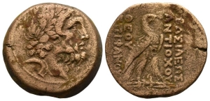 Seleukid Empire, Antiochos IV Epiphanes AE 32mm.