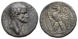 Galba AR Tetradrachm of Antioch, Seleucis and Pieria.