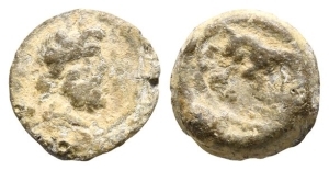 Nabataea, Aretas IV PB Tessera or Token.