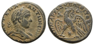 Elagabalus BI Tetradrachm of Antioch, Seleucis and Pieria.