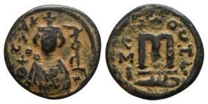 Arab-Byzantine. Umayyad Caliphate, time of Muawiya I ibn Abi Sufyan AE Fals.