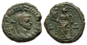 Maximian BI Tetradrachm of Alexandria, Egypt.