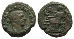 Diocletian BI Tetradrachm of Alexandria, Egypt.