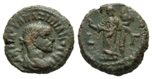 Maximian BI Tetradrachm of Alexandria, Egypt.