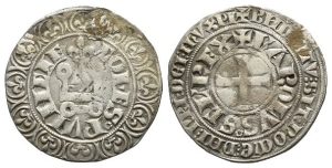 France, Provence (County). Charles I dAnjou, as King of Sicily, AR Gros Tournois.