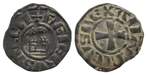 Crusaders. Latin Kingdom of Jerusalem, Amaury BI Denier.