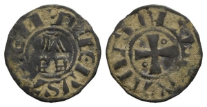 Crusaders. Latin Kingdom of Jerusalem, Amaury BI Denier.