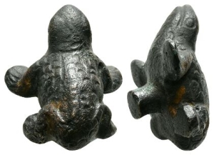 Levant & the Near East Zoomorphic Bronze Weight of 2 Shekels.