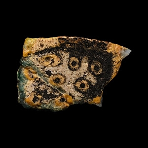 Egyptian Glass Panel with Eyes
