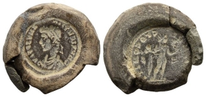 Roman Imperial, Terracotta Forgers Casting Mould.