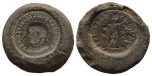 Roman Imperial, Terracotta Forgers Casting Mould.