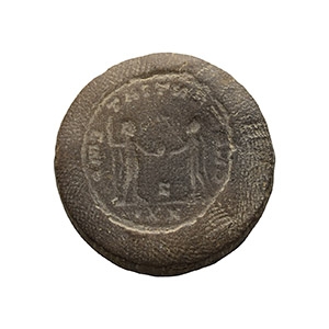 Roman Gallienus Terracotta Forgers Coin Mould