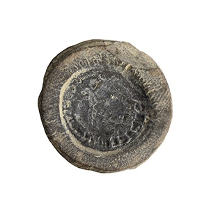 Roman Constantius I Terracotta Forgers Coin Mould