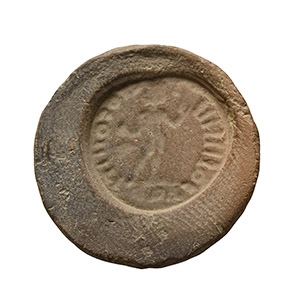 Roman Constantine I Terracotta Forgers Coin Mould