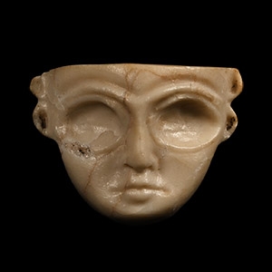 Sumerian Calcite Face Mask