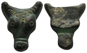 Levant & the Near East Zoomorphic Bronze Weight of 4 Shekel.